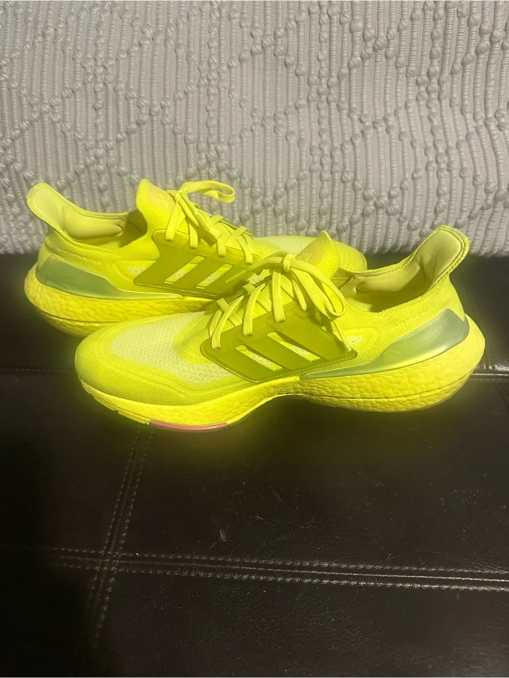 Adidas Ultraboost 21 performance running shoes in 